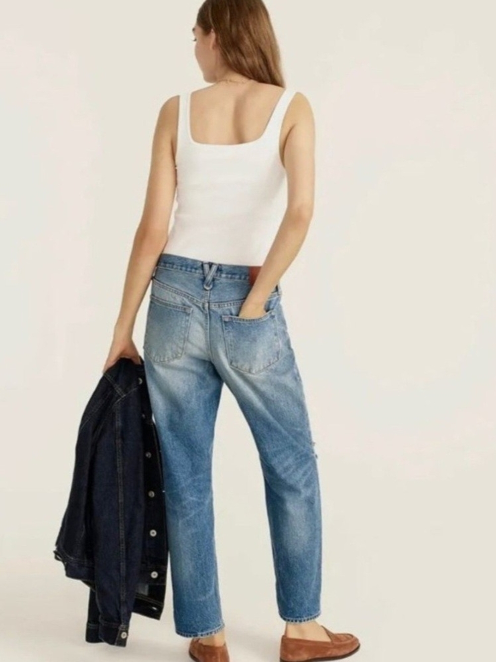 J.Crew Slouchy Boyfriend Jean Size 27 Women Highrise